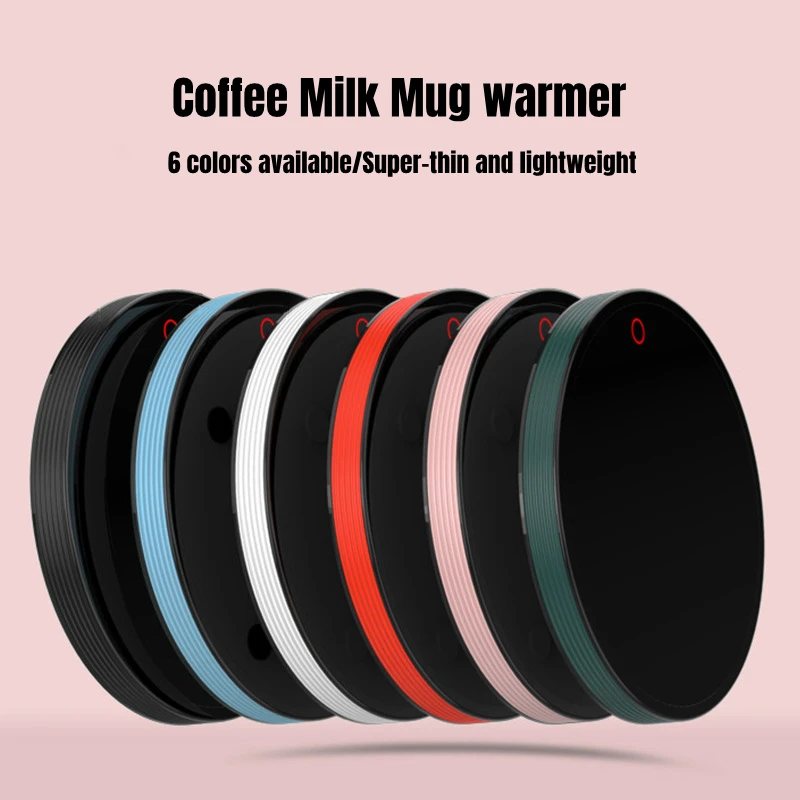 Cup Heater Mini Portable Heating Coaster Keep Milk Drinks Water Warm 2 Gear Temperature Home Office Coffee Mug Warmer heating coaster,coffee heater