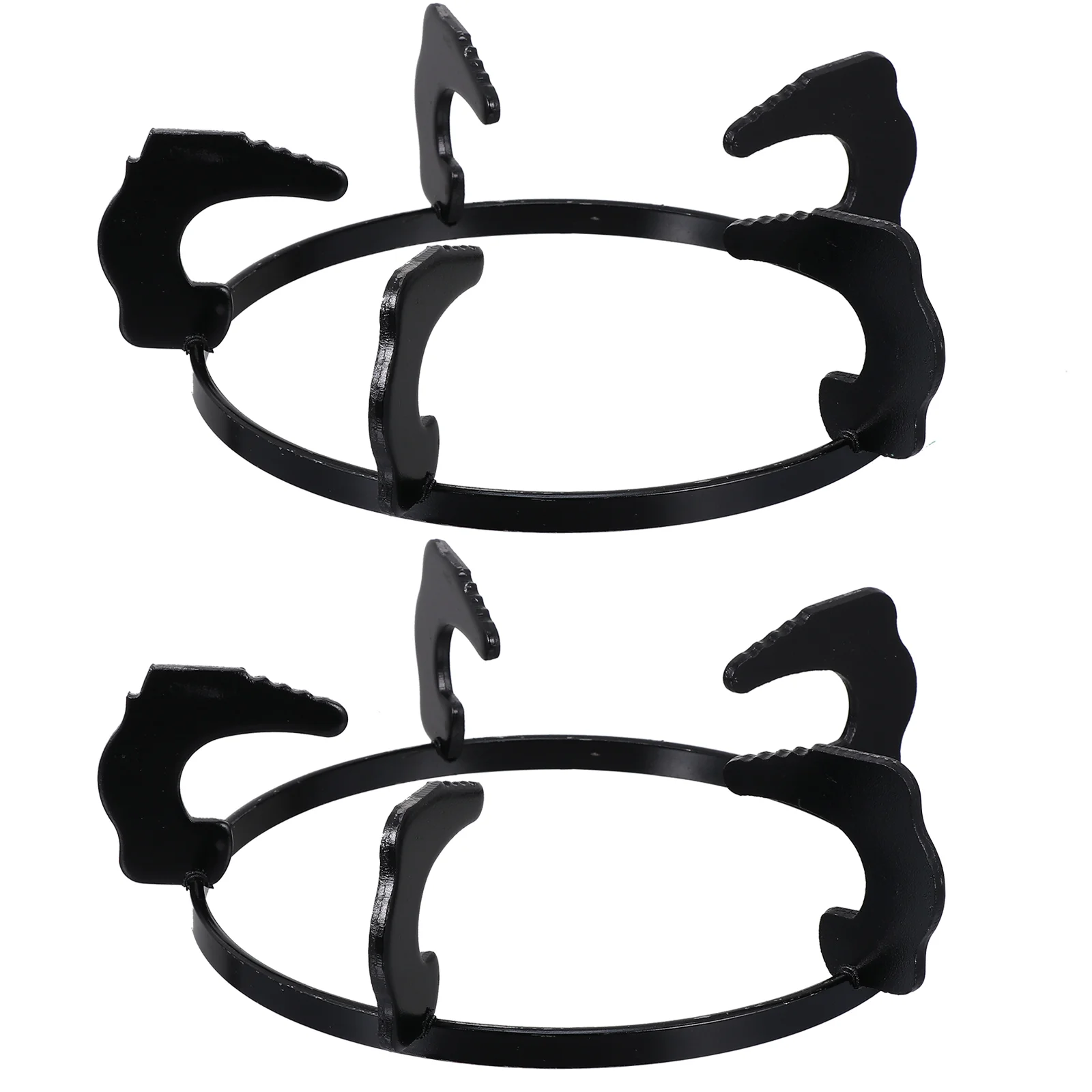 

2 PCS Gas Stove Bracket Pan Holder Stand Household Wok Burner Cookware Ring Cast Iron Brackets Kitchen Accessories