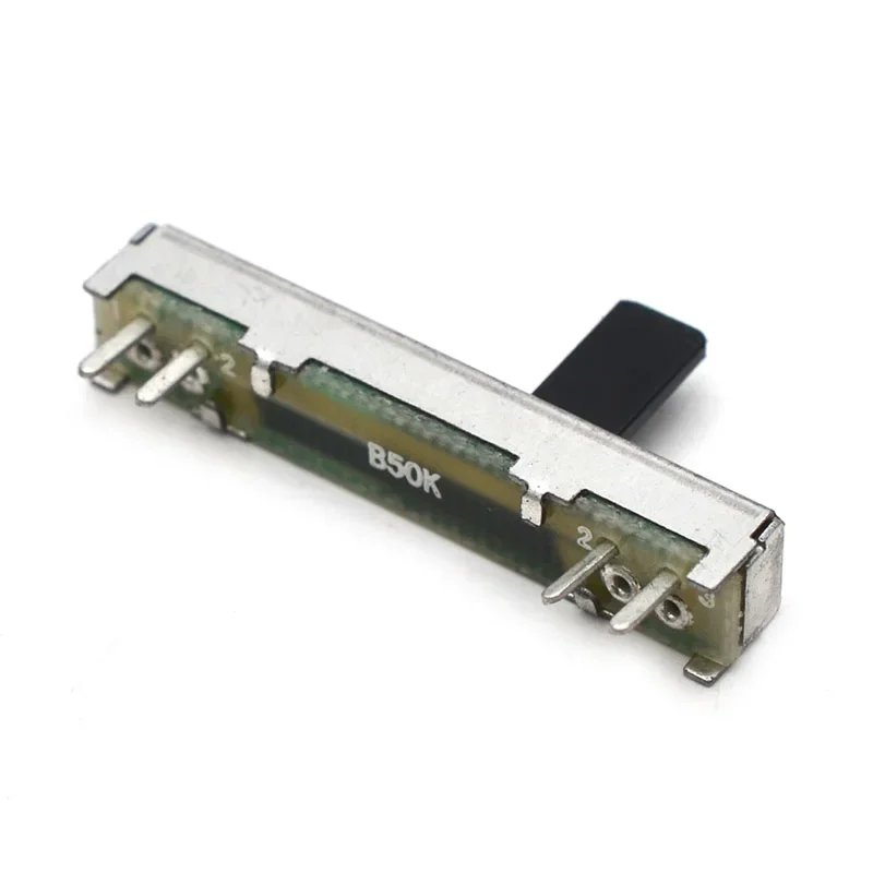 50Pcs Resistor B50K Ohm Potentiometer 50K Slide Adjustment for LC-5 Equalizer Repair Guitar Parts