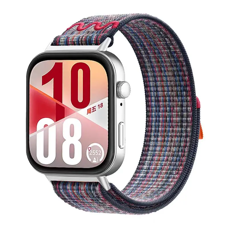 Nylon Woven Sports Smartwatch Strap - Durable Wristband Bracelet
