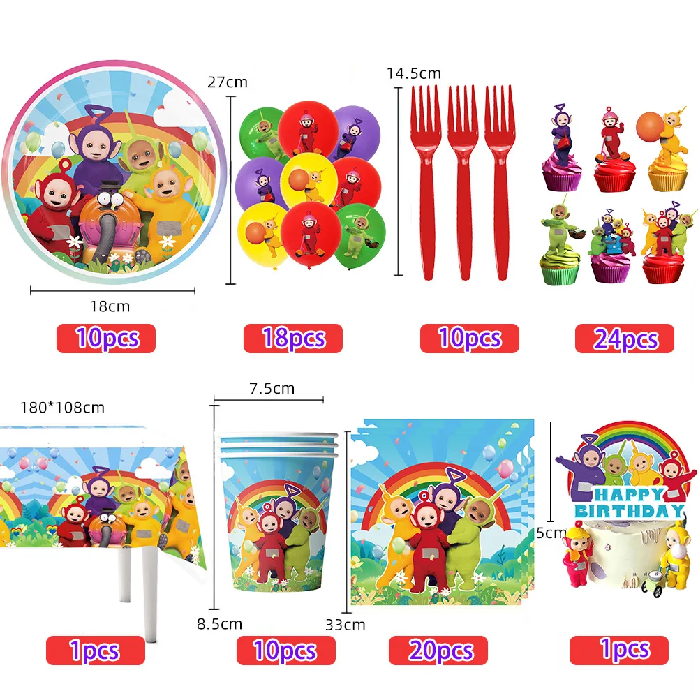 Teletubbies Birthday Party Decorations 1