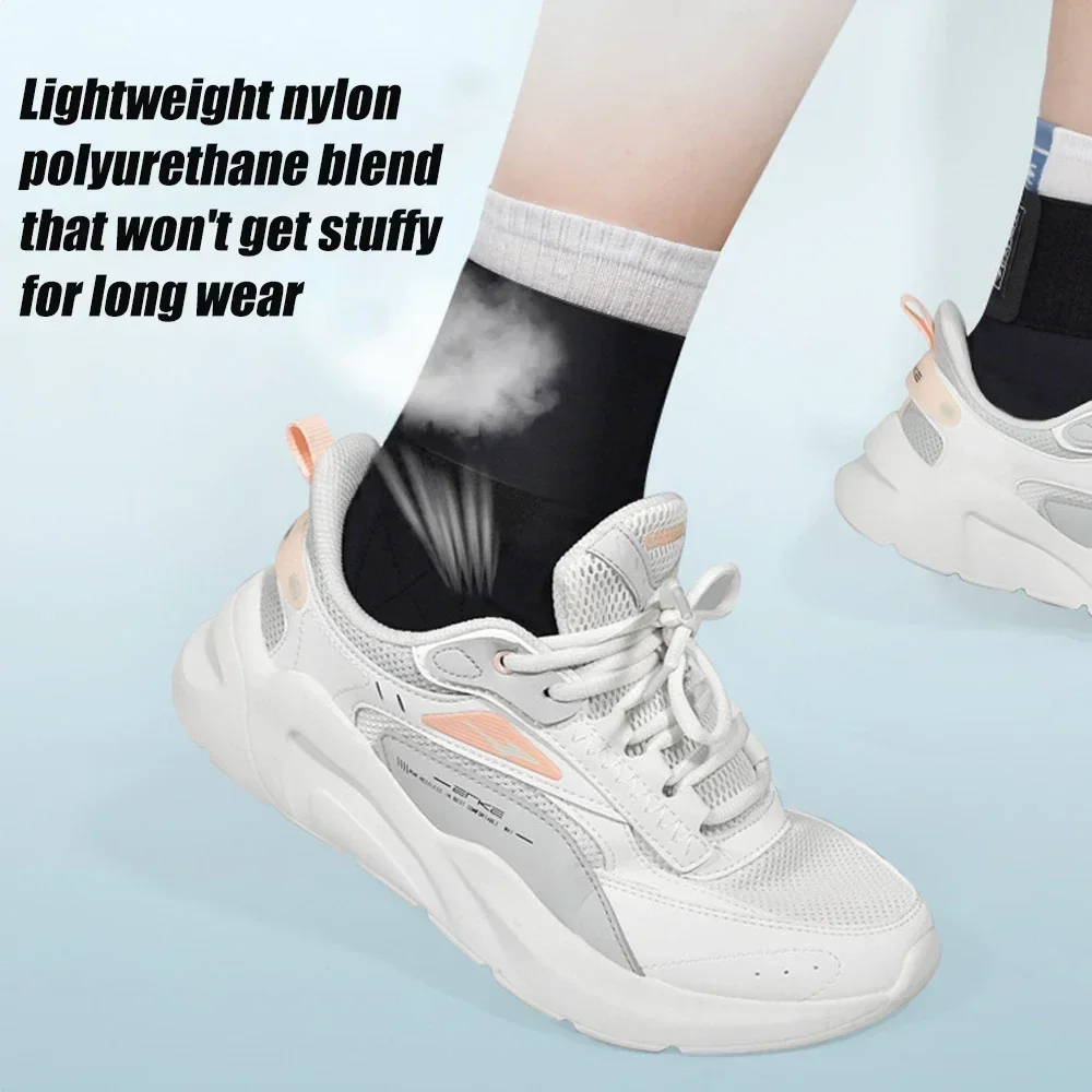 1Pcs Ultrathin High-Elastic Ankle Wraps Adjustable Ankle Brace Support for Running Football Basketball Tennis Sprains ankle support ankle straps fitness ankle straps ankle support brace
