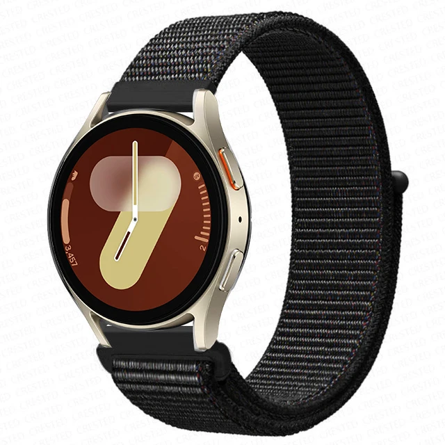 Versatile Nylon Loop Bracelet for Smartwatches - 22mm/20mm Band