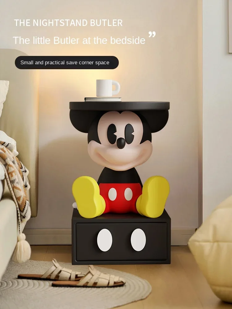 Cartoon Creative Bedroom Cute Bedside Table Children's Bedside Storage Sofa Side Cabinet Simple Modern Shelf