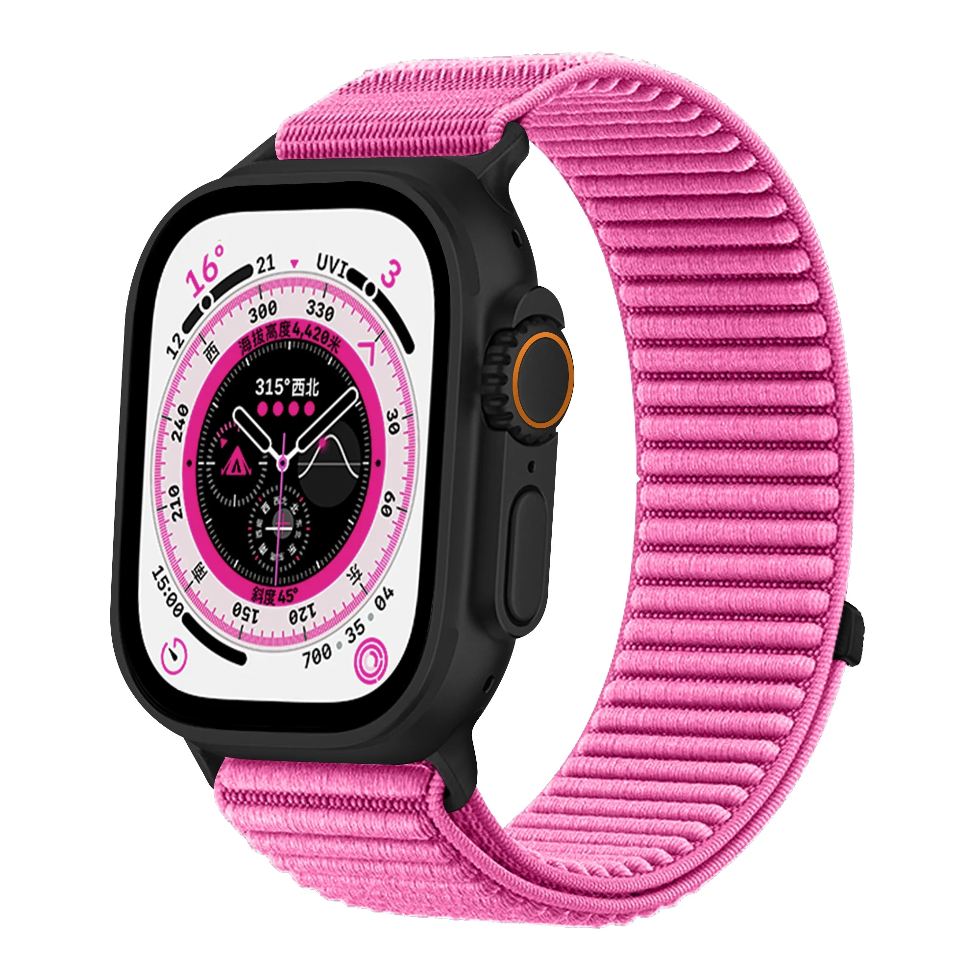 Braided Nylon Sport Strap Bracelet
