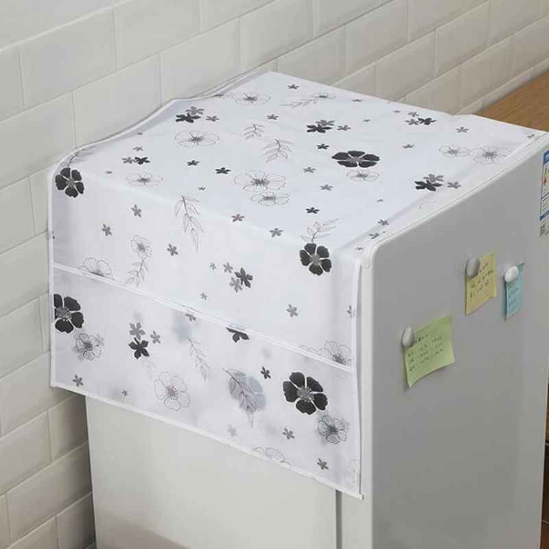 

Waterproof Washing Machine Coat Dustproof Refrigerator Cover Pattern Sun Dust Protection Case Home Accessories