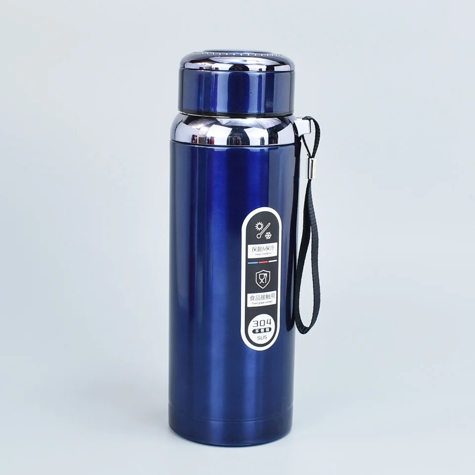 800Ml Stainless Steel Water Bottle Large Capacity Double Wall Thermos Bottle Outdoor Vacuum Water Flask Thermal Insulated Cup Hot And Cold Water Bottle