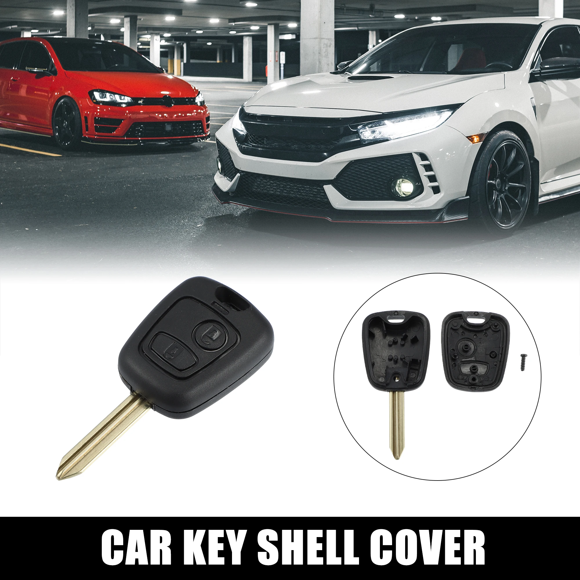 

X Autohaux автомобильный чехол для 4 кнопок для Peugeot 106 306 107 206 207 307 406 408 для Citroen Berlingo; Picasso Xsar