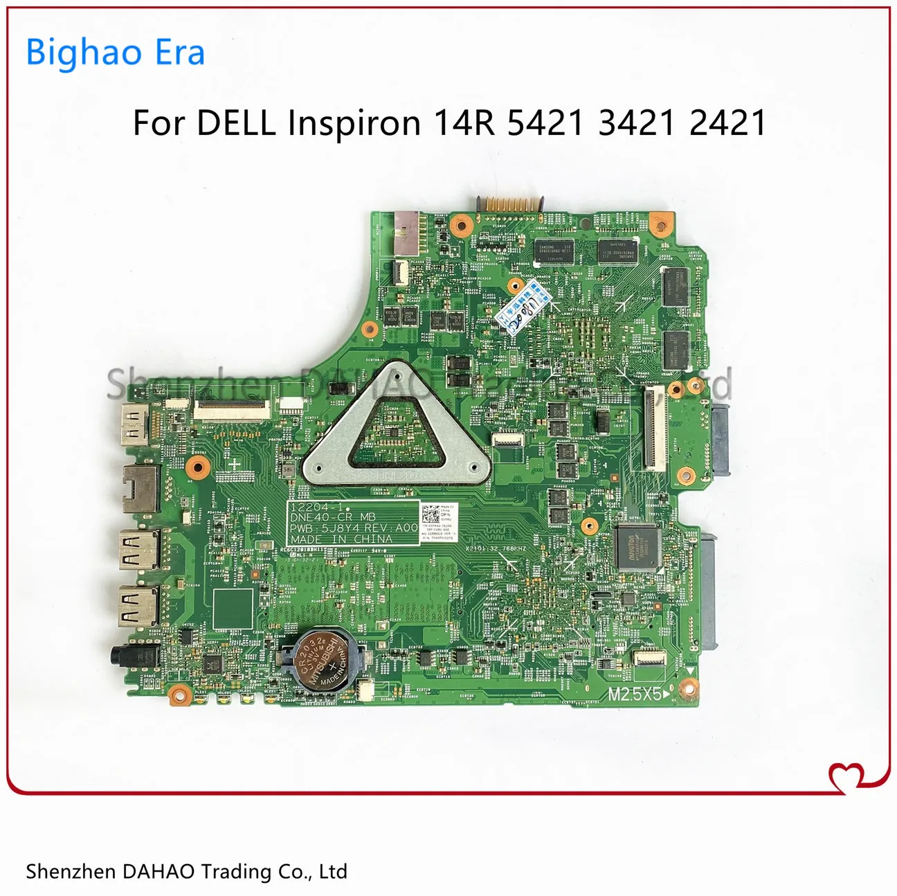 para Dell Inspiron 5421 3421 2421 Laptop Motherboard w Intel i7 Cpu Gt730m 5j8y4 122041 2gb 100% Testado Cn04ff3m 04ff3m 4ff3m - Imagem 2