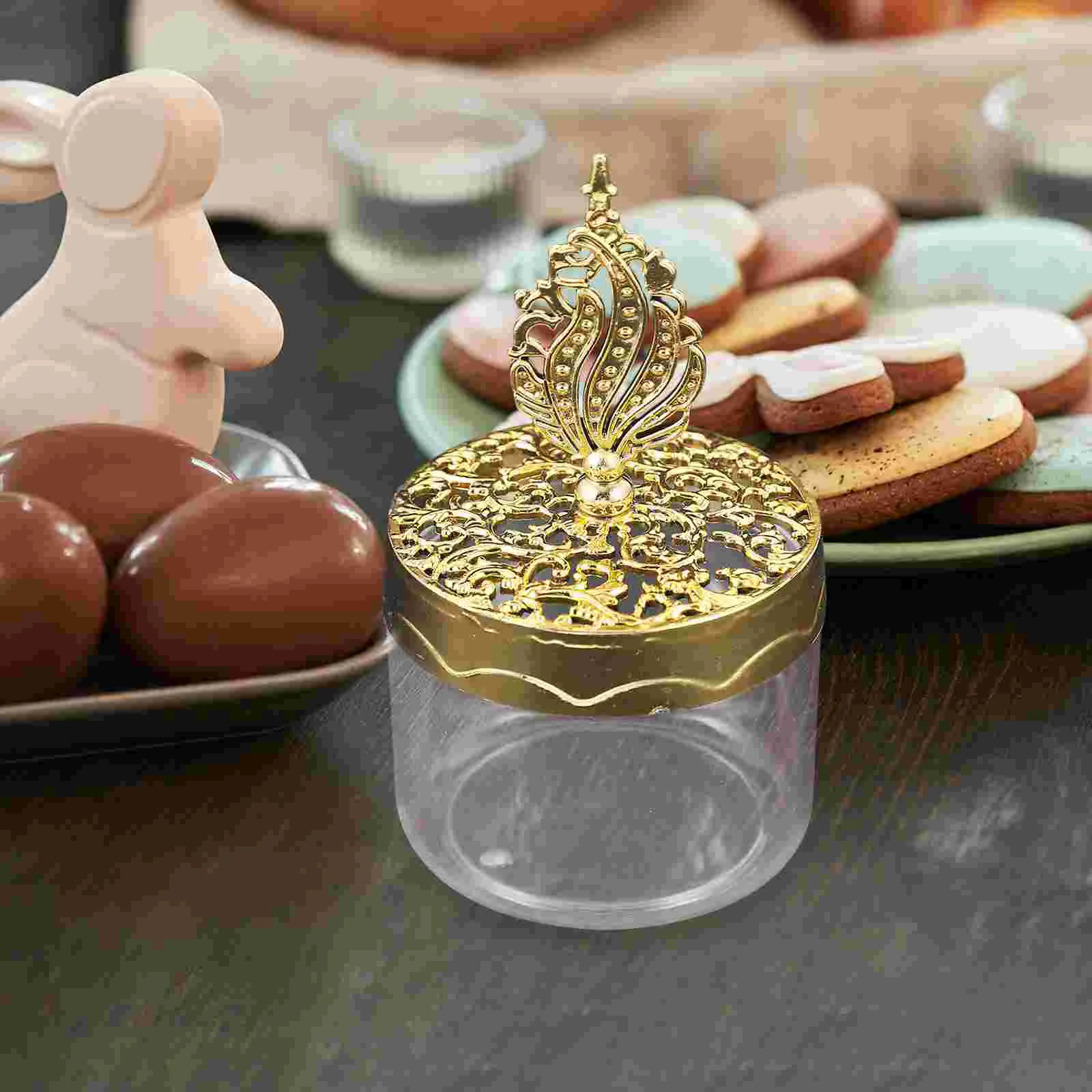 12 Pcs Candy Packing Boxes Gift Boxes Transparent Packaging Favor Paper Cup Wedding Candy Bridesmaid gift boxes