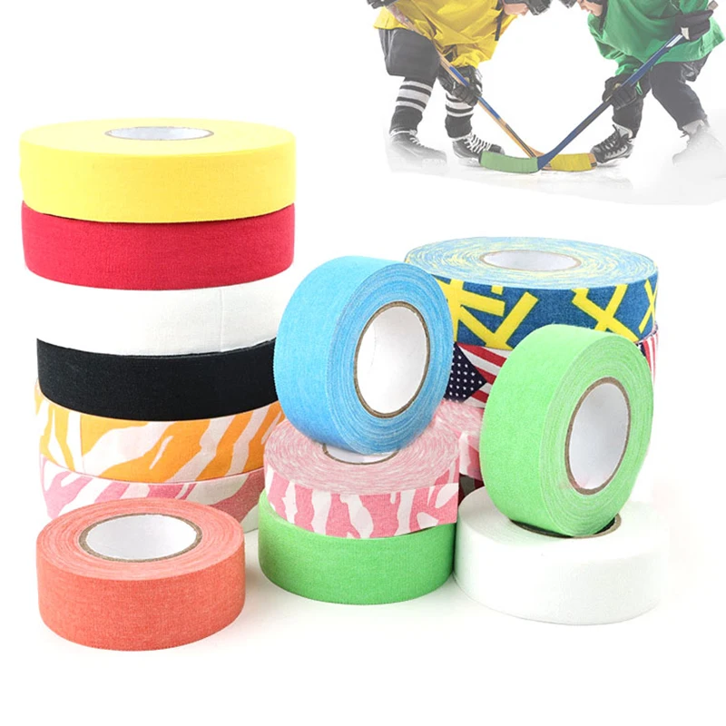 

25m Ice Hockey Bar Badminton Handle Bike Grip Handlebar Sticky Accessories Tape Anti-slip Sports Team Cloth