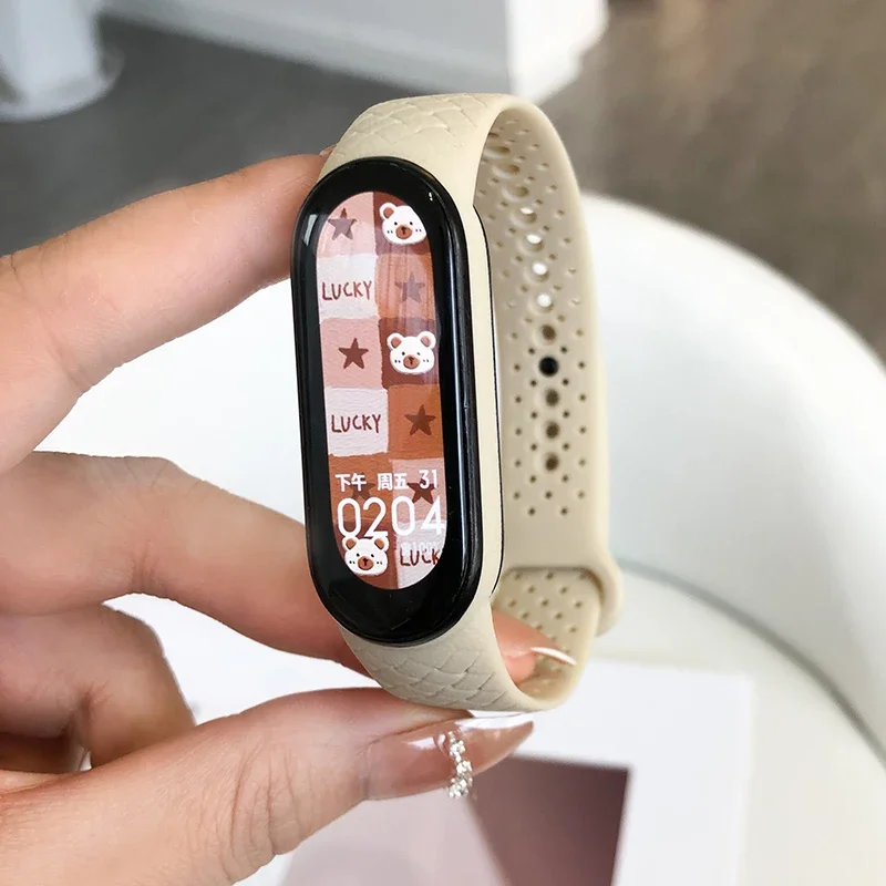 Carbon Fiber Smartwatch Strap - Universal Silicone Bracelet