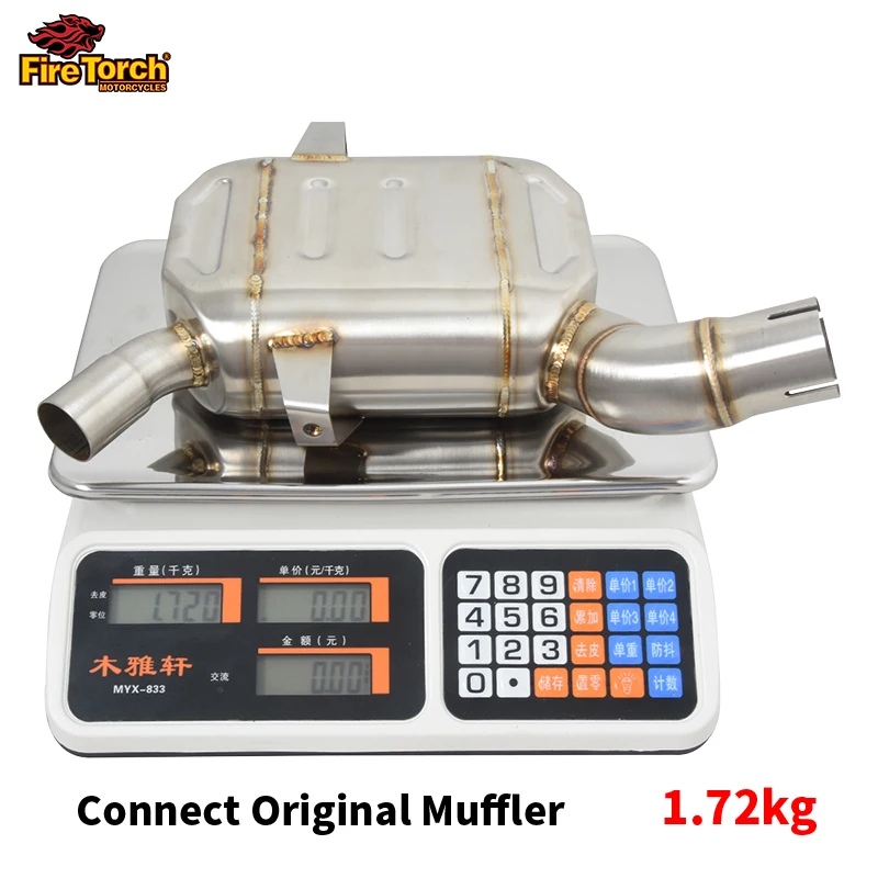 motoruitlaat Voor Benelli 502c TRK502C DB Killer Motorfiets Escape Moto