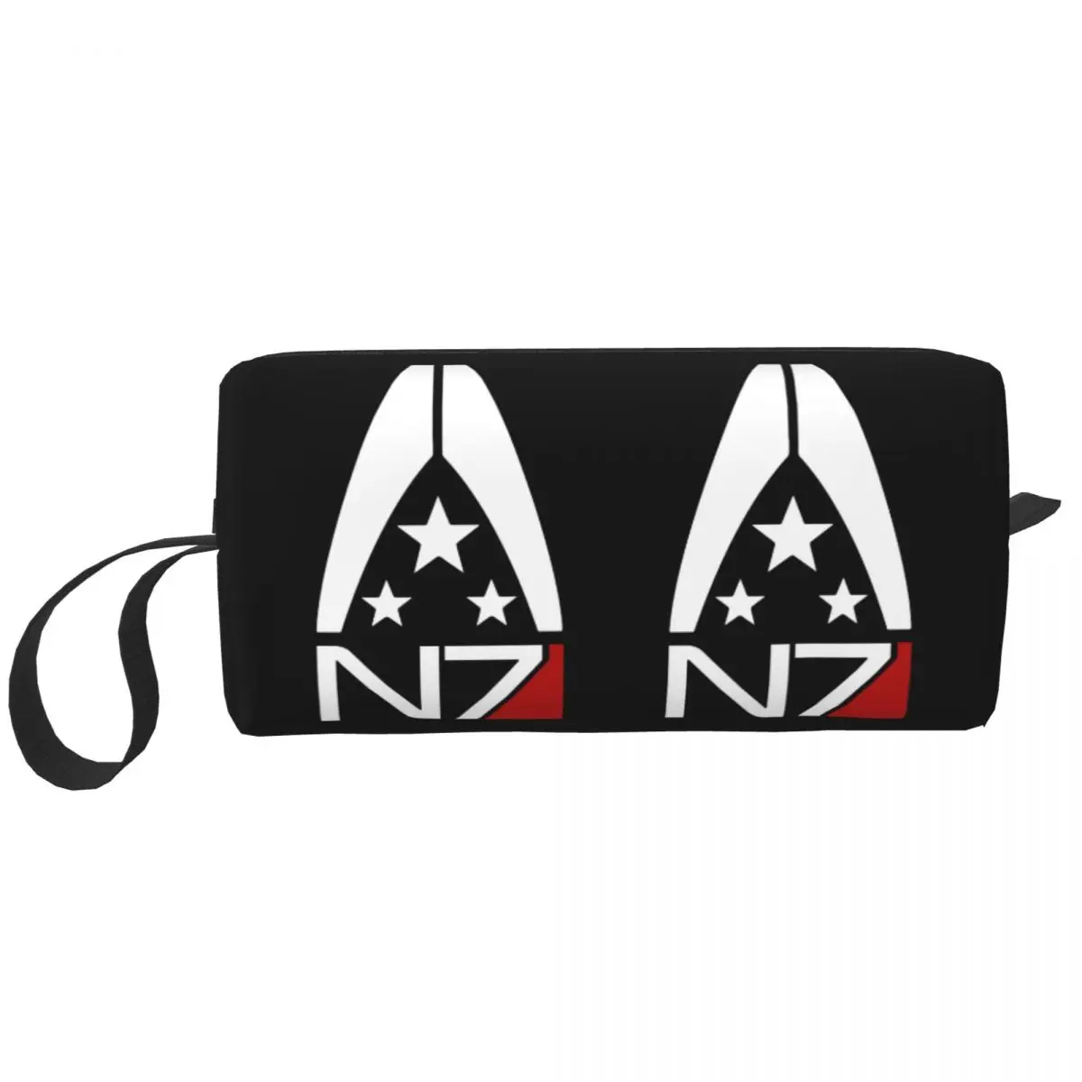 

Mass Effect Alliance N7 Logo Cosmetic Bag Women Fashion Big Capacity Makeup Case Beauty Storage Toiletry Bags