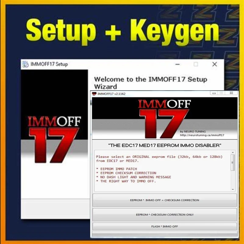 

2024 Hot sell iMMOFF17 Software EDC17 Immo Off Ecu Program NEUROTUNING Immoff17 free keygen+ free help install+ install video