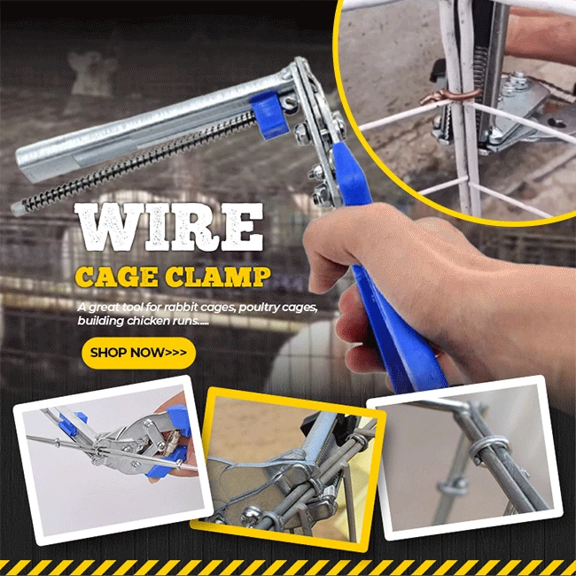 Hog Ring Plier Tool and 600pcs M Clips Staples Chicken Mesh Cage Wire Fencing Caged clamp Poultry supplies animal cage clamp chicken fence mesh