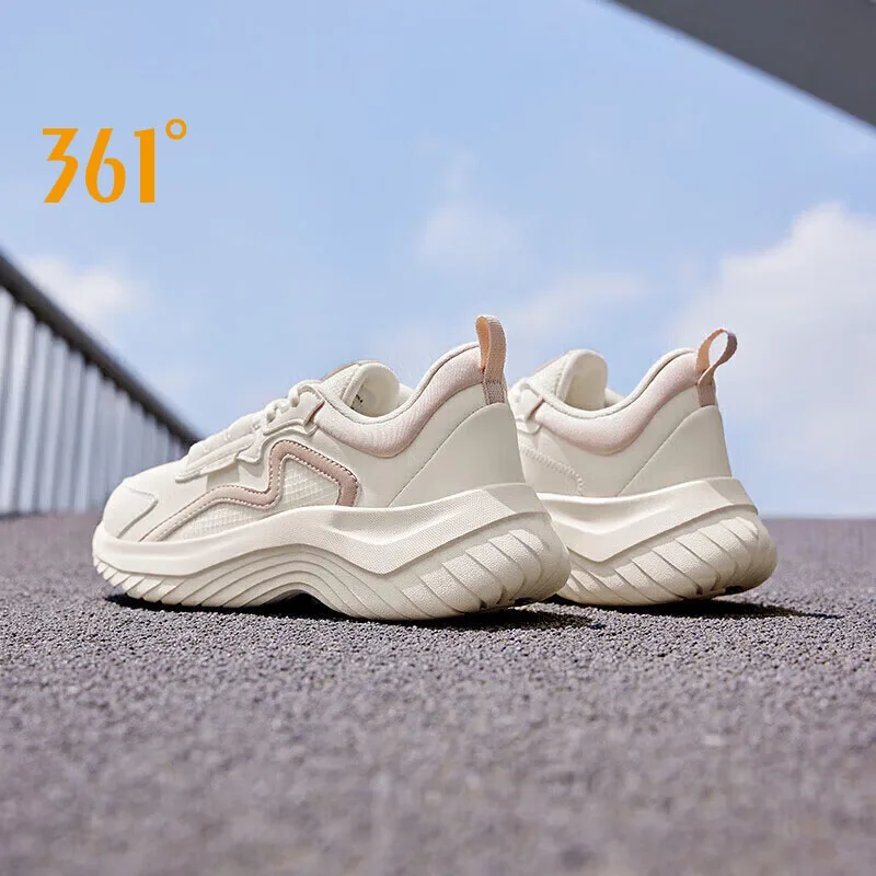 361 Degrees Running Shoes Women SoftFlow 1.0 Lightweight Breathable Rebound Cushioning Wear-resistant Women Sneakers 682232233