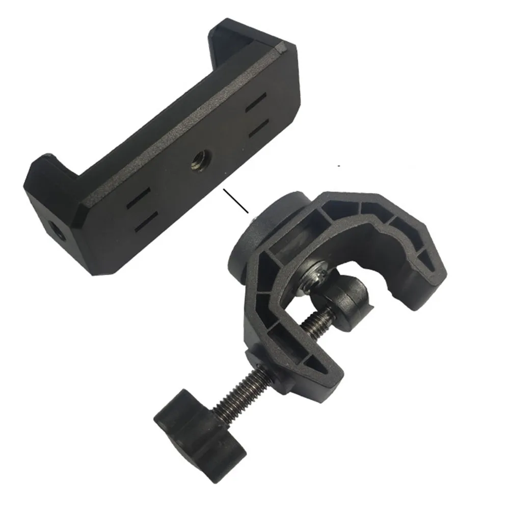 

Universal Microphone Mic Stand For Smart Phones Music Holder 1/4′′Screws Phone Holder Mic Stand 5cm Black Quickly Operation