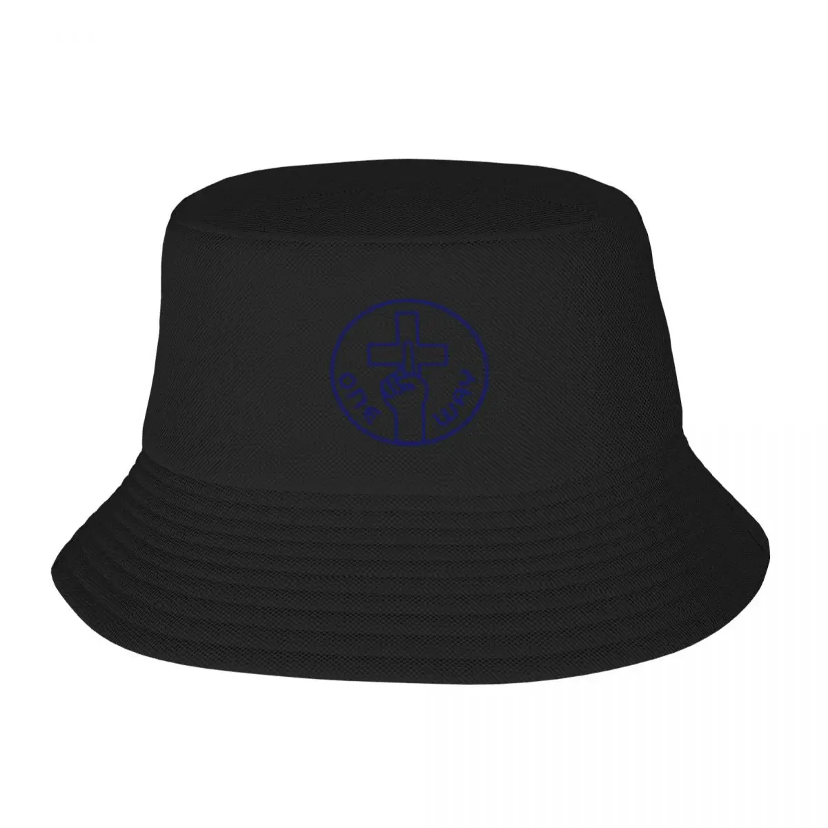 

New One way hand jesus Bucket Hat Hip Hop cute derby hat Cap Woman Men's