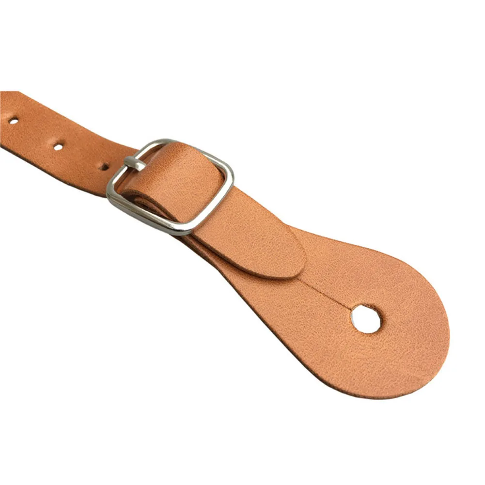 Horse Accessoies PU Material Adjustable Spur Strap Spur Belt 1 Pair Equestrian Equipment Horse Riding Training