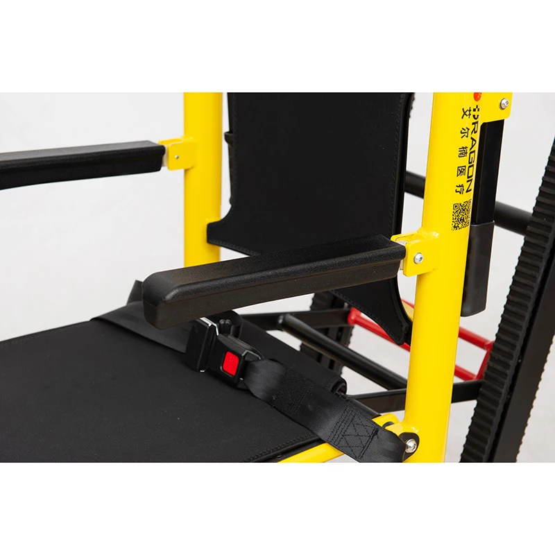 Folding Stair Lift Chair Helps Patients Move With Adjustable Speed Stair Climbing Wheelchair