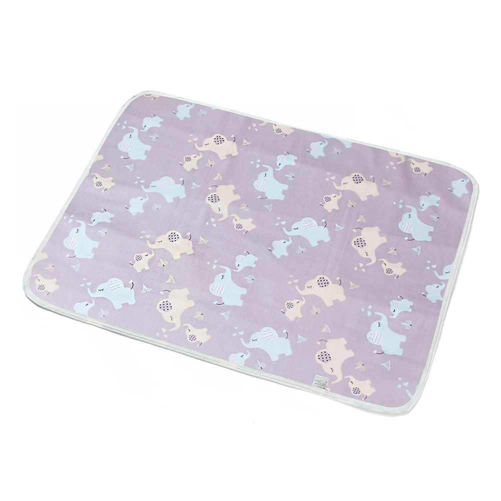 Washable Pet Pee Pad Rabbit Hamster Cartoon Reusable Easy-To-Clean Pee Pad Household Cotton Breathable Waterproof Training pet pee pads
