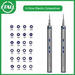 MECHANIC X-DRIVE Multifunctional Electric Manual Integrated Screwdriver Set High Hardness Mobile Phone Disassembly Repair Tool