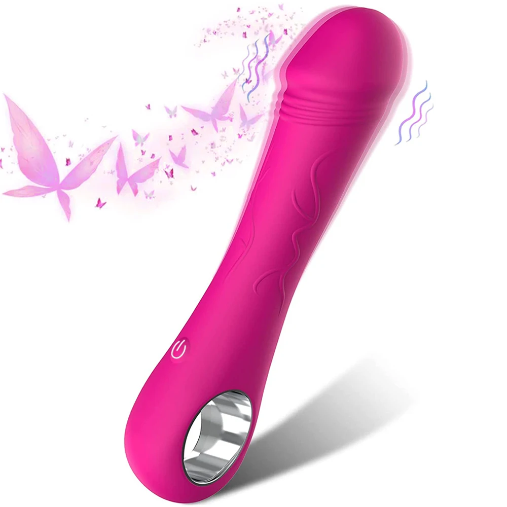Leistungsstarker G-Punkt-Vibrator, weiblicher Nippel-Klitoris-Stimulator, schneller Orgasmus, weicher Dildo, Massagegerät für Erwachsene, Sex_voghion.com
