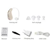 Behind the Ear Hearing Aids Rechargeable Sound Amplifier Elderly Deafness Help 3