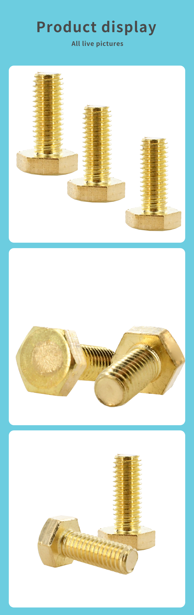 Set Dadi Autobloccanti Esagonali In Rame E Ottone - M4 M5 M6 M8 M10 M12, Con Inserti In Nylon (10 Pezzi M4)