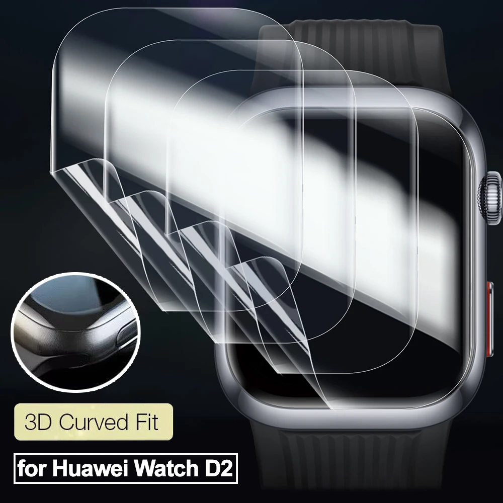 Pack of 5 Flexible Waterproof Screen Protectors - Soft TPU Hydrogel Film