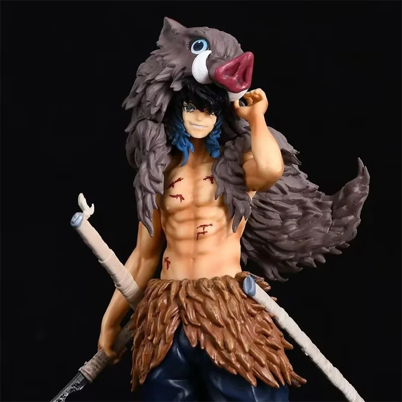 Anime Demon Slayer Figur Kamado Tanjirou Nezuko Actionfigur PVC-Modell Spielzeug Zenitsu Figurine Inosuke Kimetsu Yaiba Figura Geschenk – Detail 4