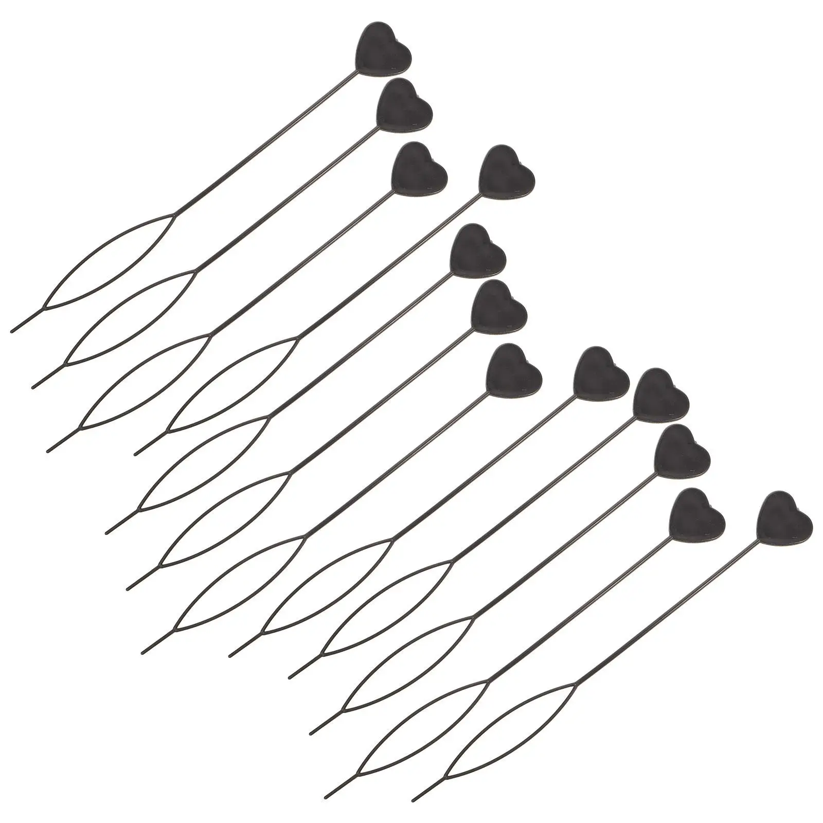 50 Pcs Hair Tool Braid Maker Bedhair Tools Chinese-style Fork Bun Makers Women's Girls Accessories Ponytail Clip