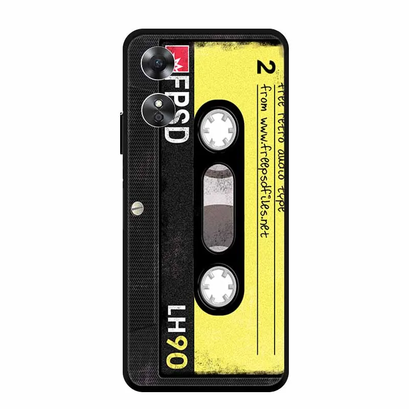 Cool Animal Design Black Edge Silicone Soft Phone Cover Case