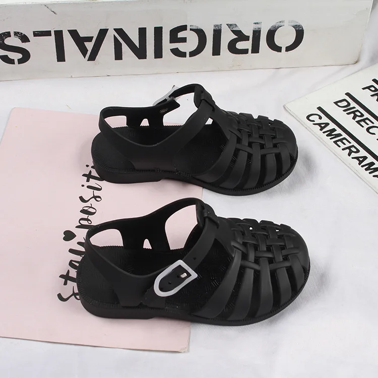 girl princess shoes Summer Children Sandals Baby Girls Toddler Soft Non-slip Princess Shoes Kids Candy Jelly Beach Shoes Boys Casual Roman Slippers children's sandals near me