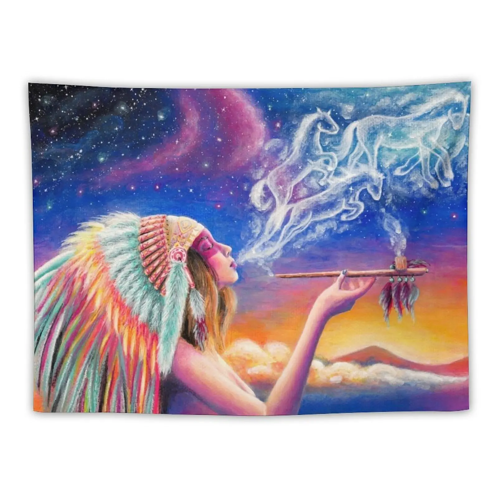 Spirit Tapestry Bathroom Decor Decoration Bedroom Mushroom Christmas Decoration Tapestry