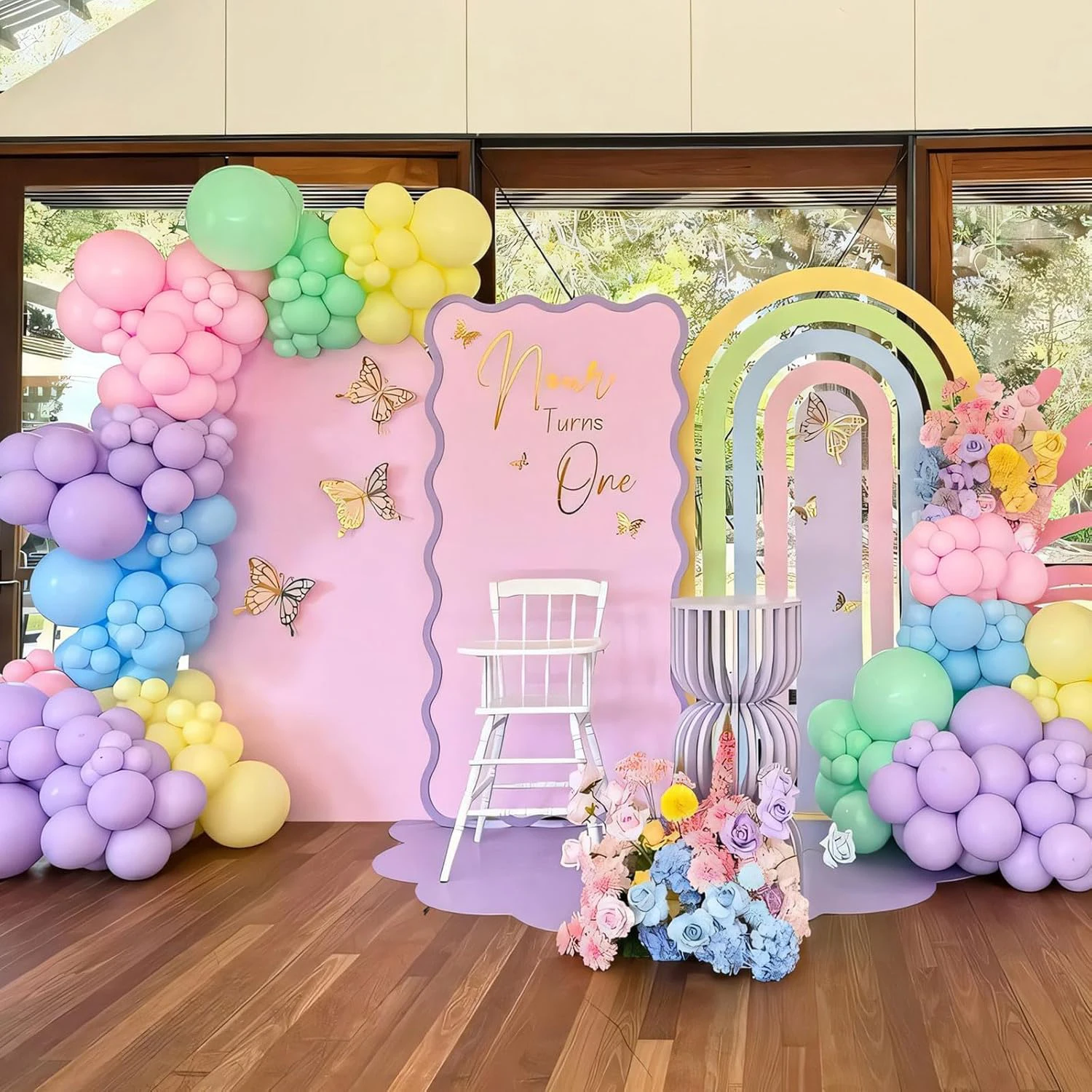 Pastel Balloon Garland Kit 5