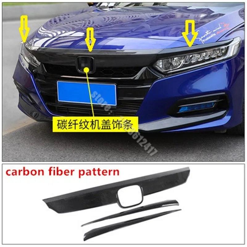 

Abs Front Hood Trim Grille For Honda Accord 10 Eneration 2018 2019 2020 2021 Car Accessories Car Roof Step Car Styling