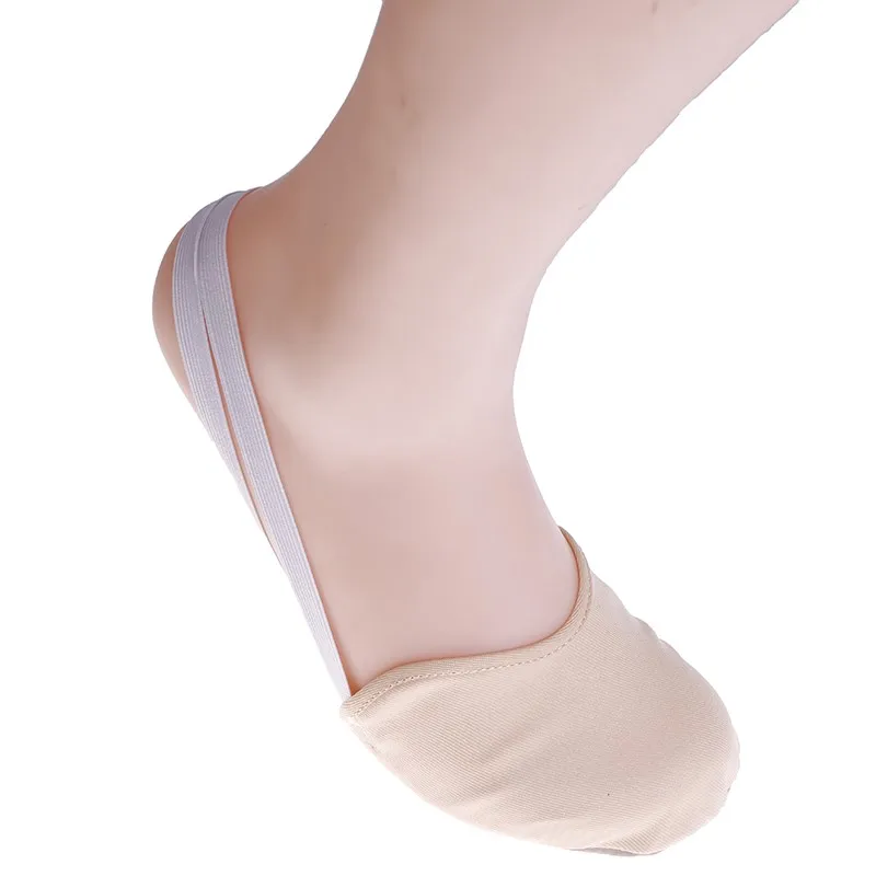 Half Length Rhythmic Gymnastic Shoes Roupa Ginastica Child Adult Gymnastics Pig Skin Sole Shoes Beige Dancing Dance gymnastics dance shoes