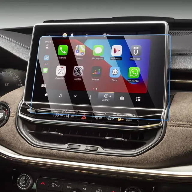 Pellicola Protettiva Vetro Temperato Per Jeep Compass 2021-2024 - Schermo 10,1" Durezza 9H - Foto 13