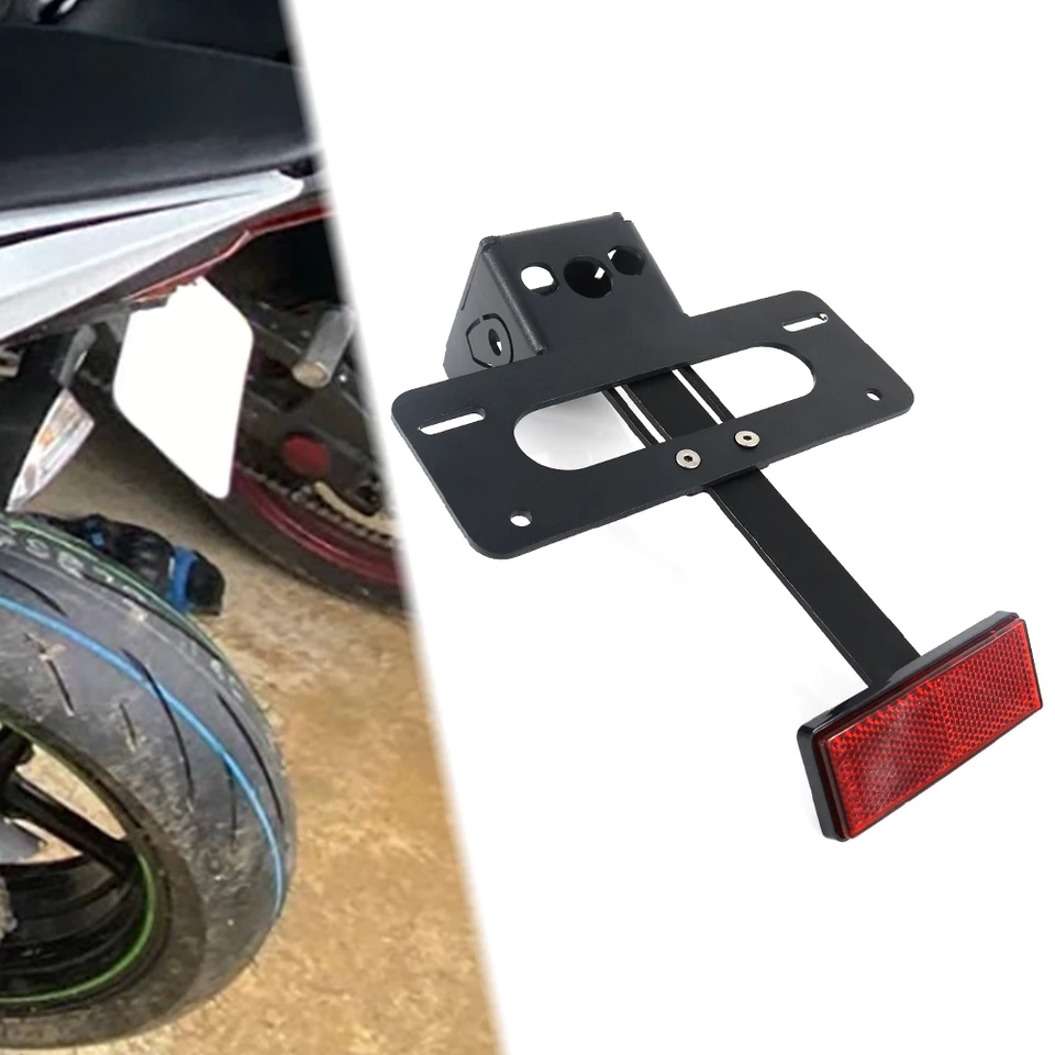 レア ライセンス登録プレートホルダーブラケット カワサキ Ninja ZX-6R ZX6