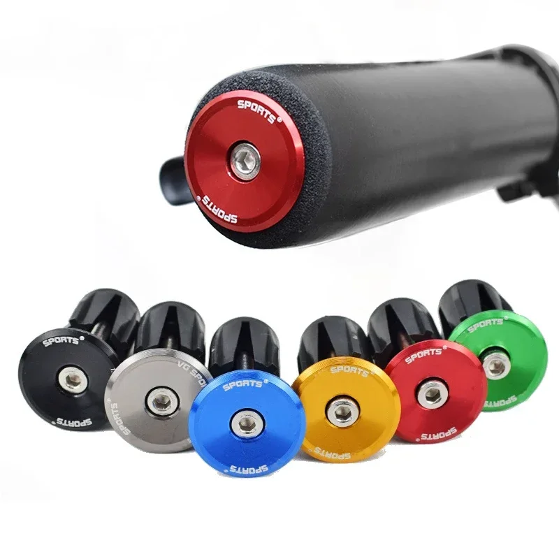 1 Pair Bicycle Grip Handlebar End Cap Aluminium Alloy Lock Mountain Handle Bar Grips End Plugs for Bike Handlebar Accessory bicycle handlebar grips bicycle accessories bicycle handlebar bike handlebar plugs bicycle handlebar ends