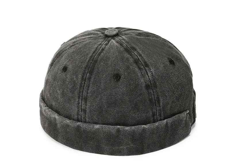 Street-Style Soft-Top Washed Hip-Hop Kappe - Unisex & Vielseitiger Bauernhut – Detail 6