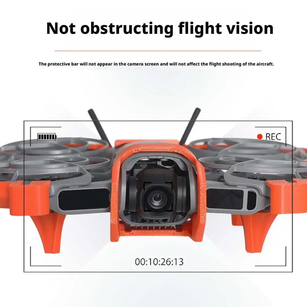 Housse de protection pour drone DJI bleue avec poignée de transport, vue de côté.