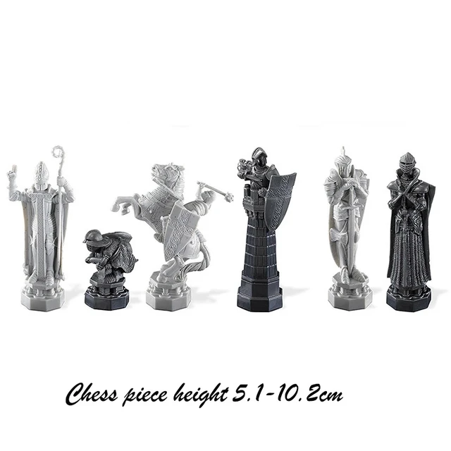 32 pçs wizard xadrez conjunto ornamento mágico internacional tabuleiro de  xadrez final desafio jogo de xadrez potters coleção brinquedo do miúdo  presente - AliExpress