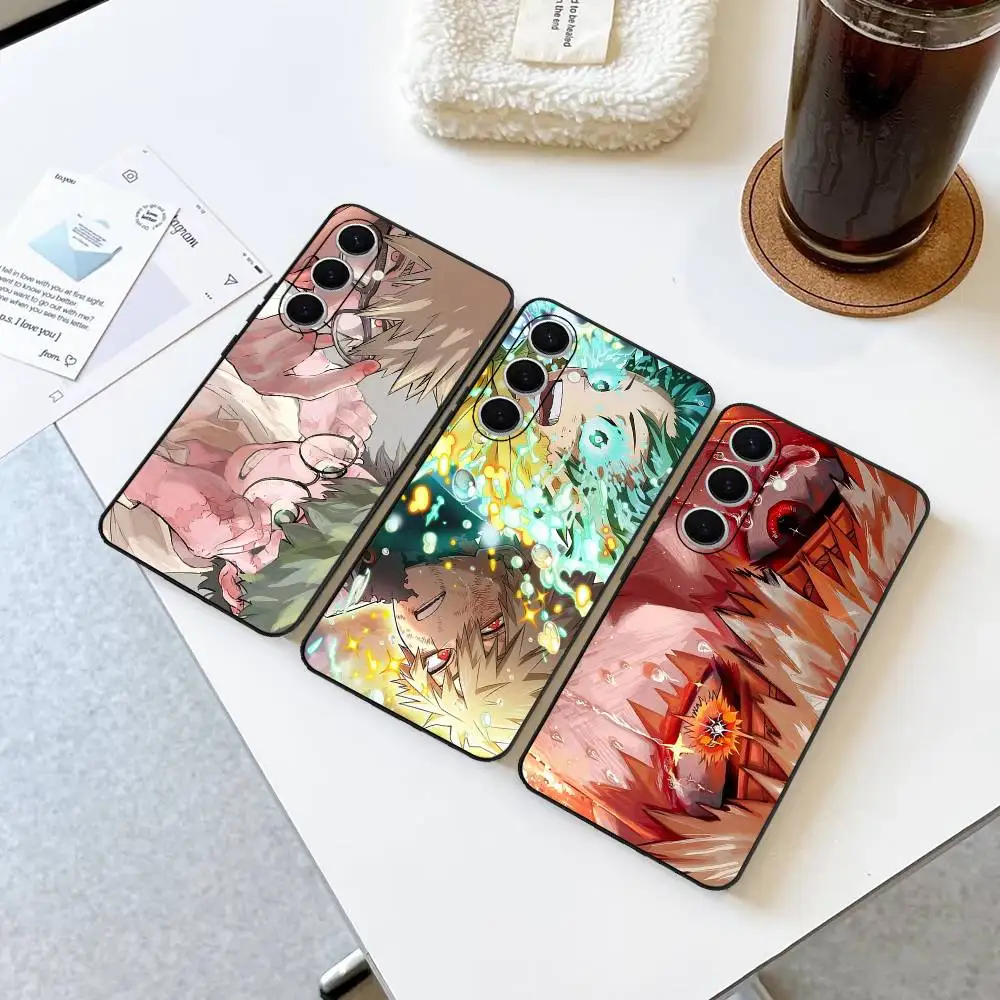 Anime Bakugo Katsuki Phone Case - Vibrant Design
