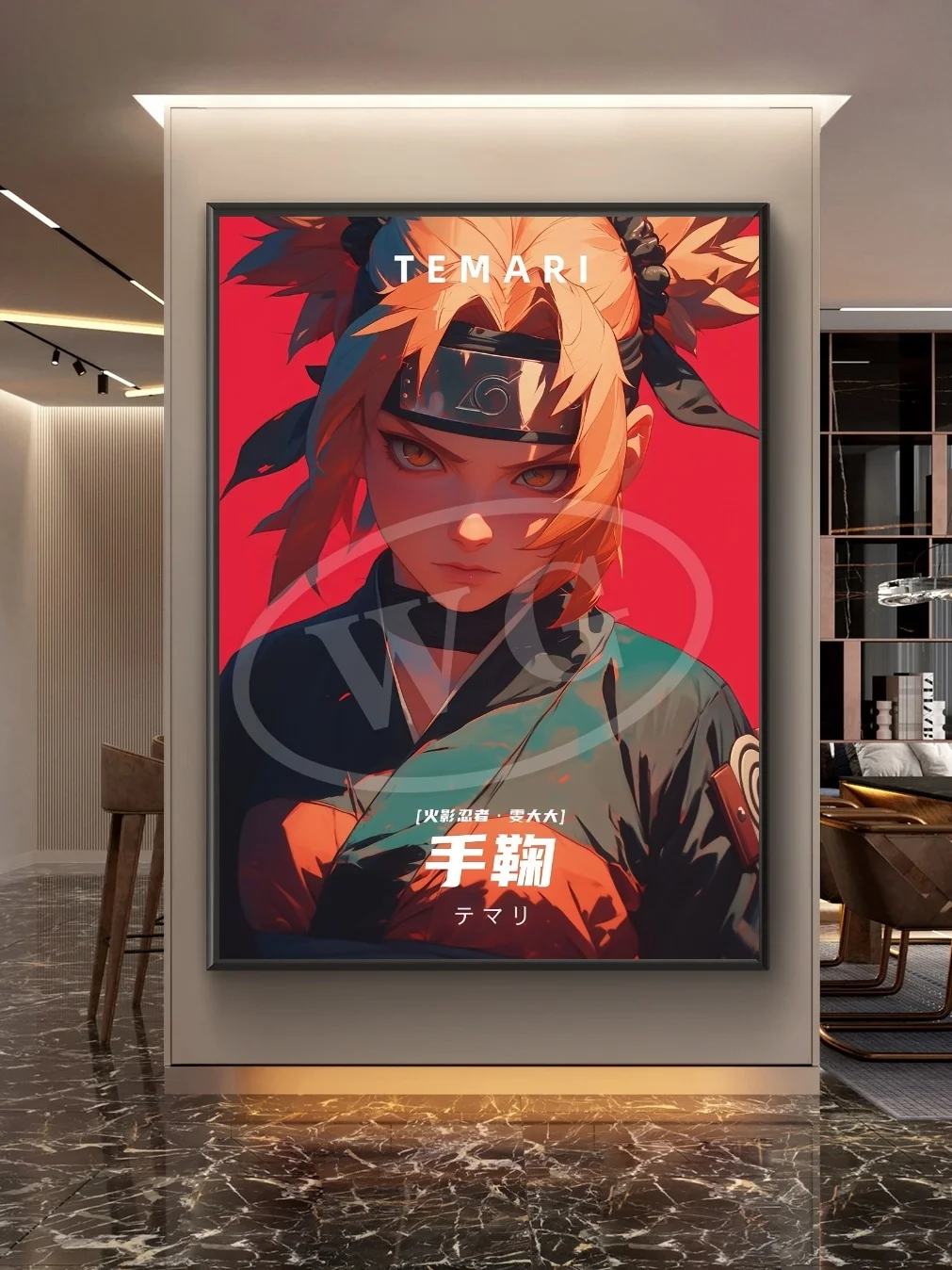 Naruto HD Anime Character Canvas Art for Modern Home Decor Aesthetic Gift