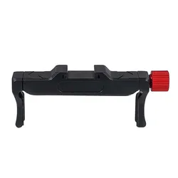 Universal Aluminum Phone Filter Mount with 37mm Clip and Cold Shoe Adapter for Microphone and LED Extension (Phone Clip Only)