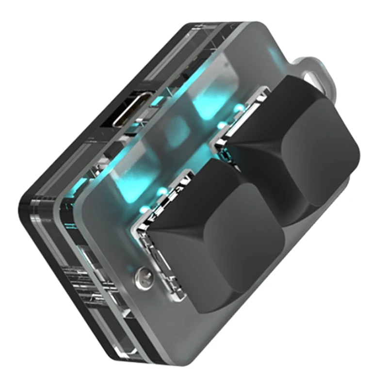 Bluetooth Mini 2 Key Keypad Copy Paste Hot Swap Games One Key Password Mechanical Accessories For Home And Travel A