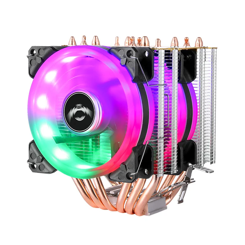 Efficiente Processore Di Raffreddamento Cpu Ventola Di Raffreddamento Twin Towers 6 Tubo Di Calore Adatto Per L'Installazione Lga775 115X1200 1700 135